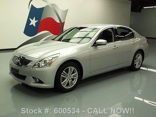 2011 infiniti g25 sedan leather xenon hid&#039;&#039;s 52k miles texas direct auto