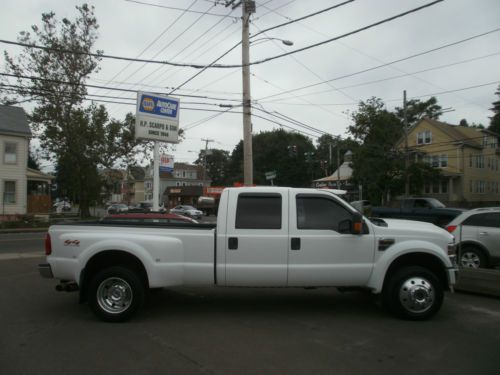 2008 ford f450 super duty lariat crew cab turbocharged diesel