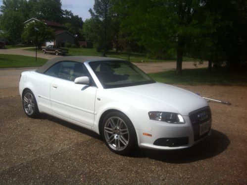 2009 audi a4 convertible s-line certified pre owned warranty - low miles