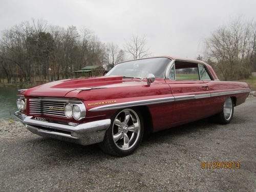 1962 pontiacbonneville pro street?20x14 18x7 wheels/aluminum heads/super nice