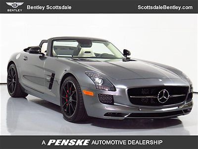 13 mercedes sls amg gt conv 1,600 mls gt interior pkg ceramic brakes parking sen