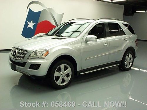 2011 mercedes-benz ml350 4matic awd sunroof nav 34k mi texas direct auto