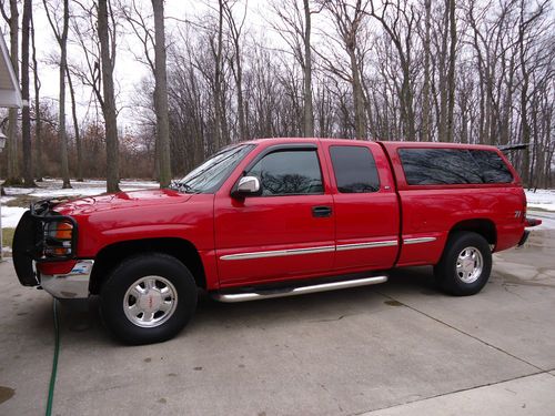 1999 gmc sierra slt extended cab 3-dr 4wd 5.3l loaded with lots of extras