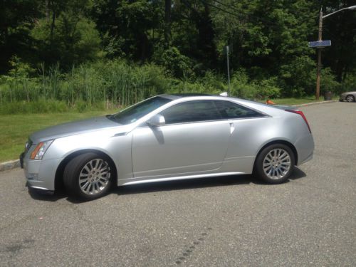 2012 cadillac cts performance coupe sunroof nav tinted windows trunk wing