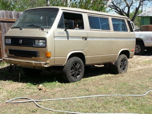 1987 vw sunroof syncro with svx swap parts