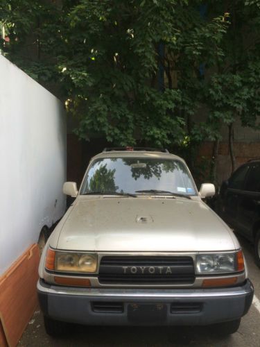 1991 toyota land cruiser base sport utility 4-door 4.0l  no reserve!