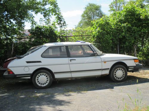 1986 saab 2 doors coupe barn find for restoration