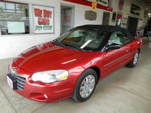 2dr limited convertible 2.7l cd changer leather chrome wheels cassette