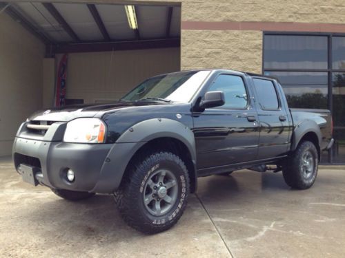 2002 nissan frontier xe-v6 crew cab 2wd manual transmission, cd, tow pack,