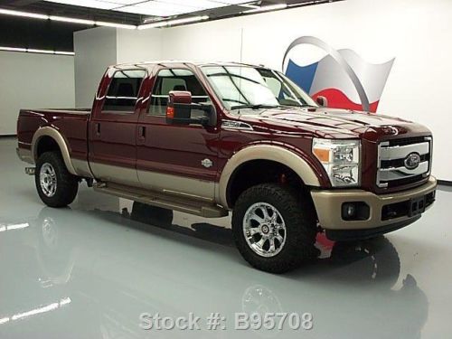 2012 FORD F-250 KING RANCH CREW 4X4 DIESEL SUNROOF NAV! TEXAS DIRECT AUTO, US $48,780.00, image 3