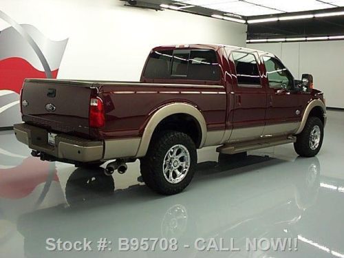 2012 FORD F-250 KING RANCH CREW 4X4 DIESEL SUNROOF NAV! TEXAS DIRECT AUTO, US $48,780.00, image 4