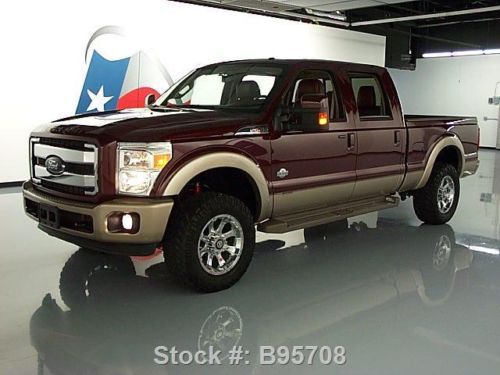 2012 FORD F-250 KING RANCH CREW 4X4 DIESEL SUNROOF NAV! TEXAS DIRECT AUTO, US $48,780.00, image 9