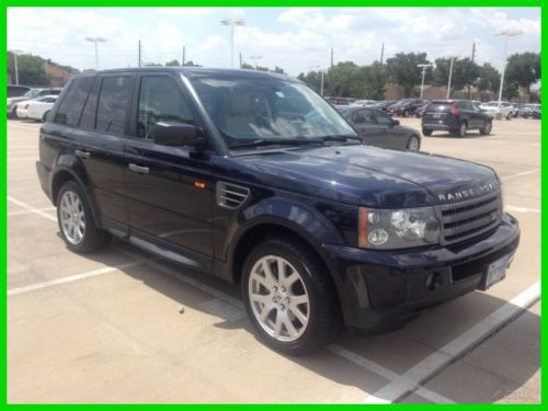 2008 range rover sport hse*luxury package*navigation*heated seats*sat radio