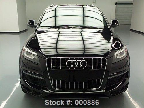 2012 audi q7 3.0t quattro s line prestige awd nav 25k texas direct auto