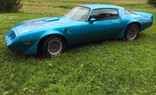 1979 trans am 6.6l...4 speed...low miles...documented