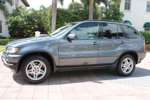 2003 bmw x5 4.4i all-wheel drive-fla-kept-best color-exclusively dealer serviced