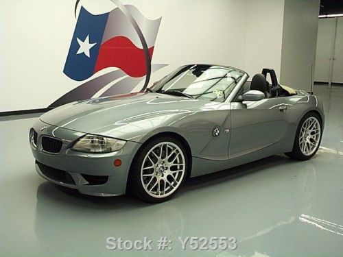 2006 bmw z4 roadster m sport 6-speed htd leather 68k mi texas direct auto