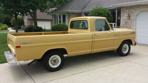 1972 ford f-100 pickup base 3.9l