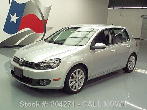 2011 volkswagen golf tdi diesel 6-spd htd seats 49k mi texas direct auto