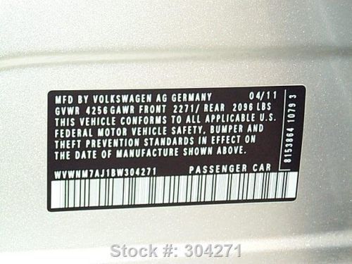 2011 VOLKSWAGEN GOLF TDI DIESEL 6-SPD HTD SEATS 49K MI TEXAS DIRECT AUTO, US $17,980.00, image 11