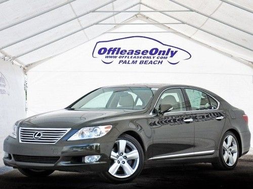 Leather moonroof navigation factory warranty cruise control off lease only