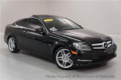 7-days *no reserve* &#039;12 c350 coupe nav xenon 1-owner carfax warranty