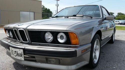 1988 bmw 635csi nice semi-restored over $28k invested 635 csi e24 coupe 2 door