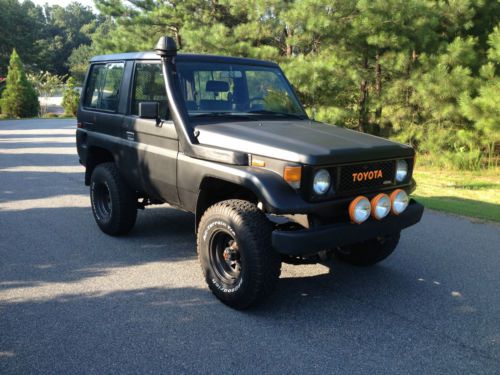 Toyota land cruiser 1985 bj70, 3b diesel engine low miles 60+pictures