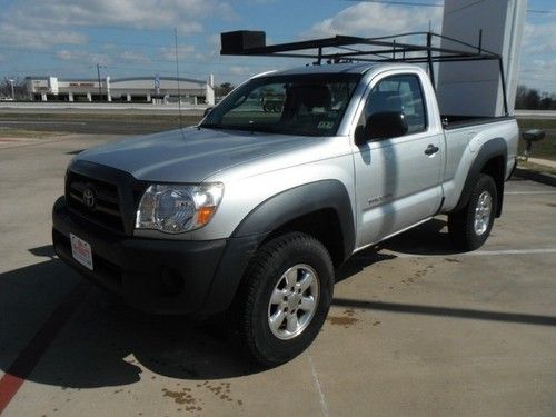 2007 toyota tacoma reg cab 4x4 2.7l 4cyl manual 1 local owner