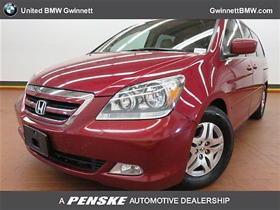 5dr ex-l at with res 4 dr van automatic gasoline 3.5l v6 cyl red rock pearl