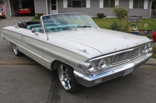 1964 ford galaxie 500 convertible - mild custom with built 390.