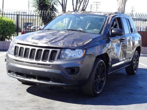 2014 jeep compass sport altitude ed. damaged crashed project fixer salvage runs!