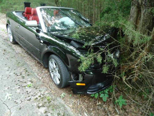 2008 audi s4 cabriolet convertible wrecked 2-door 4.2l