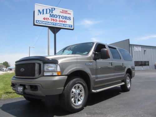 2004 ford excursion limited 4x4 powerstroke diesel low miles!!
