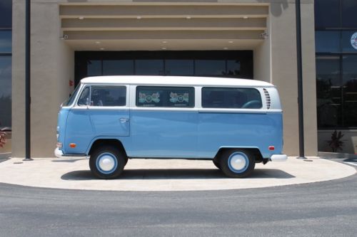 1970 Volkswagen Bus Straight Clean Solid For Sale VW Van Two Toned Fresh Paint, image 4
