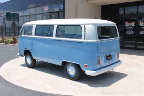 1970 Volkswagen Bus Straight Clean Solid For Sale VW Van Two Toned Fresh Paint, image 5
