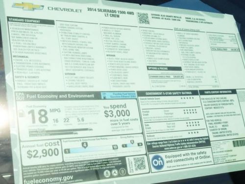 2014 Chevrolet Silverado 1500 2LT, US $42,005.00, image 4