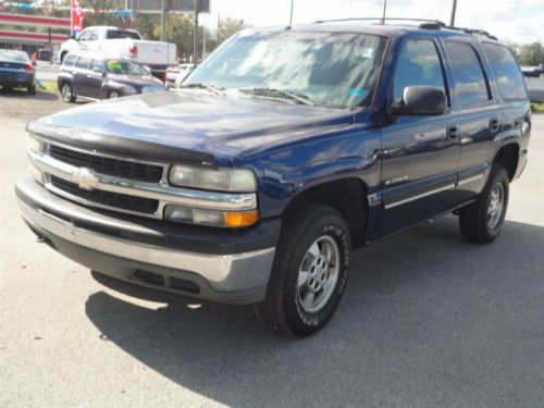 2001 chevrolet tahoe