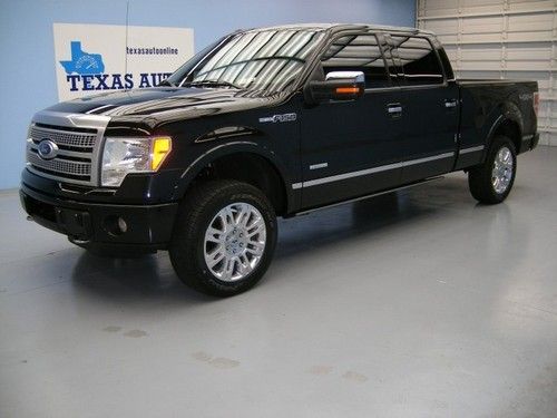 We finance!!!  2011 ford f-150 platinum ecoboost auto turbo 4x4 nav rcam sony!!