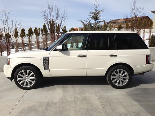 Very low mile, spotless, fully loaded super charged range rover