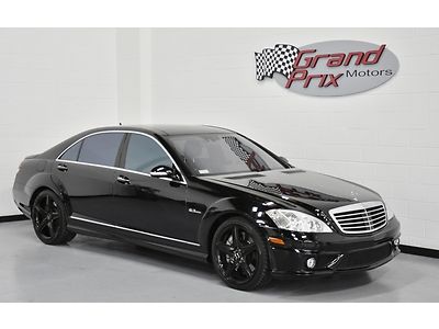 2008 mercedes-benz s63 amg sedan 4d pii pkg pano roof, night vision low miles