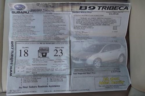 2006 Subaru B9 Tribeca, US $12,000.00, image 26