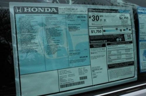 2014 Honda Accord LX, US $23,545.00, image 19