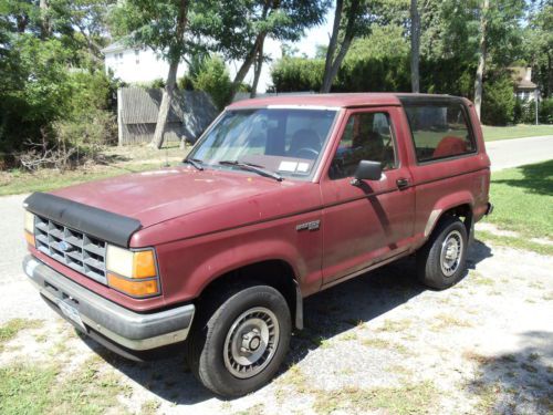 1989 ford bronco ii xl sport utility 2-door 2.9l