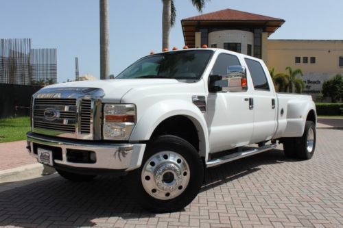 2008 ford f450 lariat turbo diesel dually navi rear sensors sunroof loaded