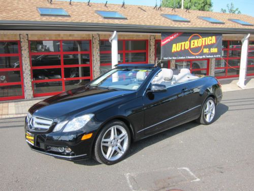 2011 mercedes-benz e350 convertible navigation harmon kardon sport package