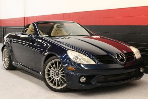 2007 mercedes benz slk55amg navigation air scarf heated seats  new tires wow!!!!