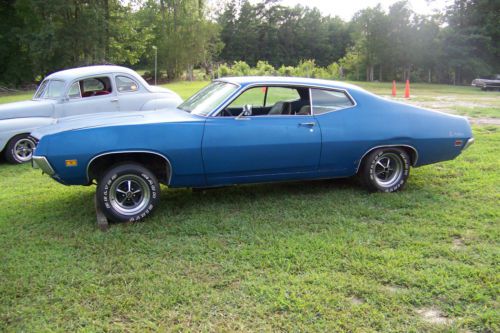 1971 ford torino cobra 351c 4v     project car      roller