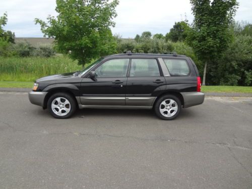 &#039;04 subaru forestor xs! just traded in! runs and drives excellent! no reserve!