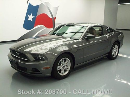 2014 ford mustang v6 automatic leather xenons only 12k texas direct auto